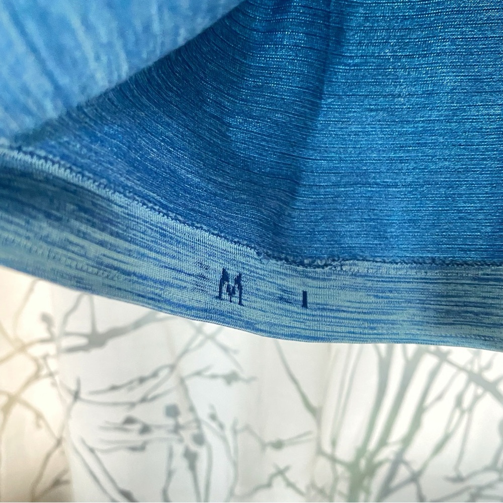 Lululemon hydra blue Metal Vent Tech Polo collared short sleeve tee shirt - Picture 4 of 7